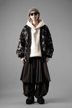 Load image into Gallery viewer, beauty : beast 8Q LAYERED SUPER WIDE SAROUEL PANTS (BROWN)