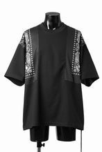 画像をギャラリービューアに読み込む, mastermind JAPAN BANDANA SS TEE / BOXY FIT (BLACK x BLACK)