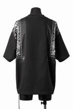 画像をギャラリービューアに読み込む, mastermind JAPAN BANDANA SS TEE / BOXY FIT (BLACK x BLACK)