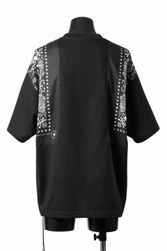 画像をギャラリービューアに読み込む, mastermind JAPAN BANDANA SS TEE / BOXY FIT (BLACK x BLACK)