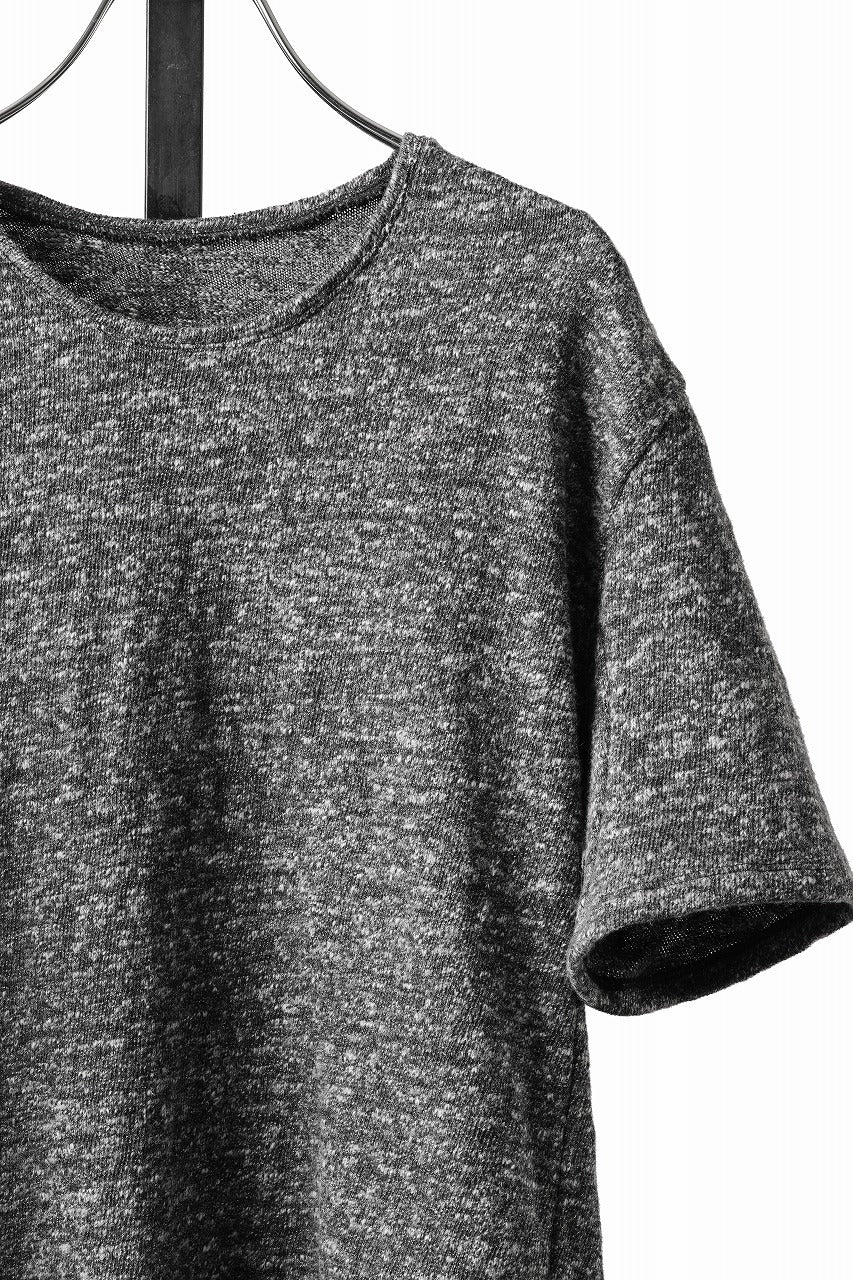 画像をギャラリービューアに読み込む, black crow x LOOM exclusive short sleeve tops / 5/1 TOP Cotton Yarn (TOP GREY)