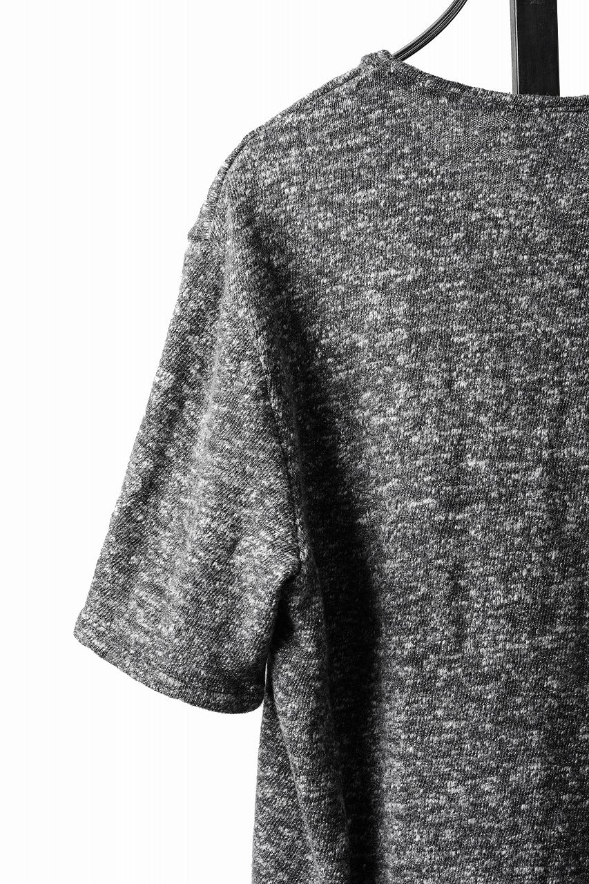 画像をギャラリービューアに読み込む, black crow x LOOM exclusive short sleeve tops / 5/1 TOP Cotton Yarn (TOP GREY)