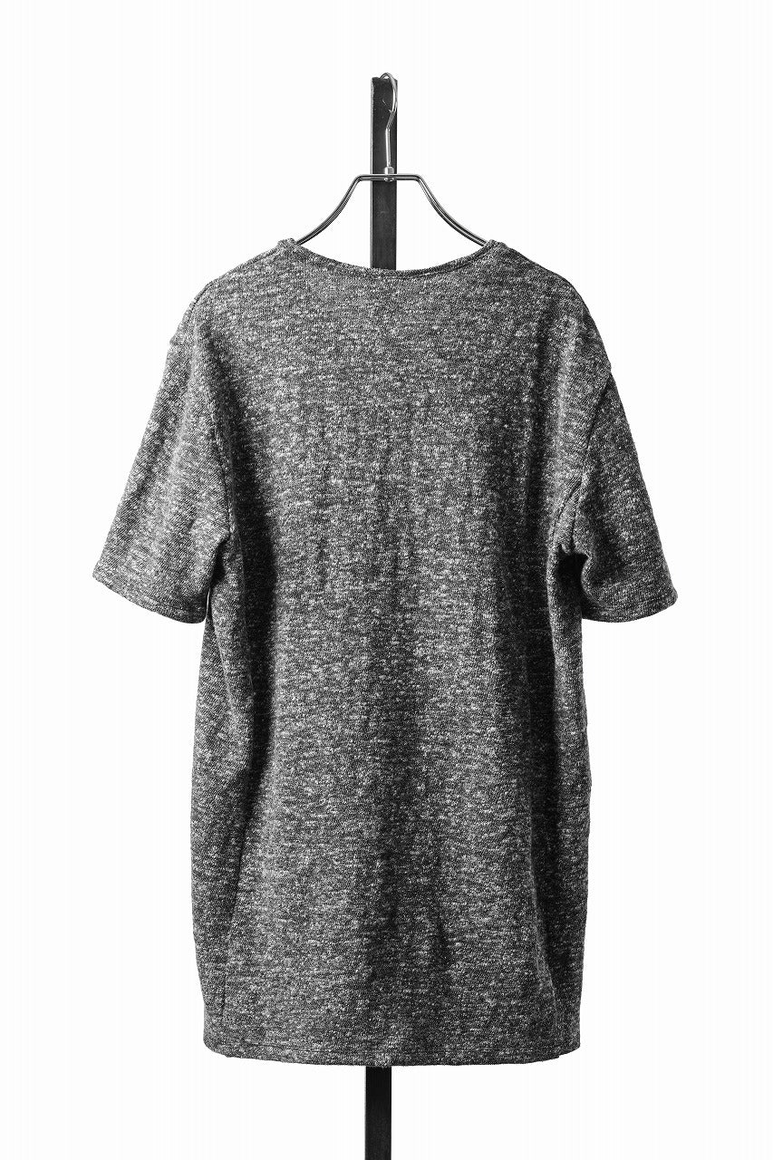 画像をギャラリービューアに読み込む, black crow x LOOM exclusive short sleeve tops / 5/1 TOP Cotton Yarn (TOP GREY)