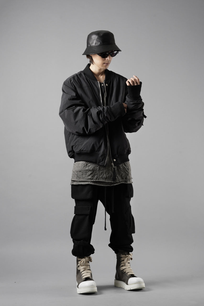 画像をギャラリービューアに読み込む, thom/krom MA-1 BOMBER JACKET / WARM PADDED (BLACK)