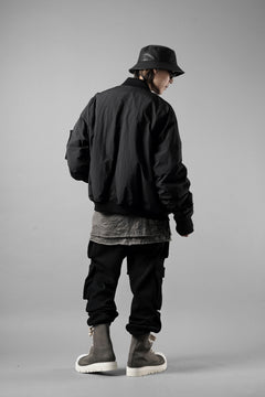 画像をギャラリービューアに読み込む, thom/krom MA-1 BOMBER JACKET / WARM PADDED (BLACK)