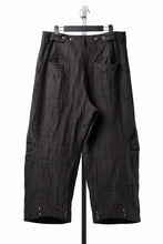画像をギャラリービューアに読み込む, YUTA MATSUOKA hook pants / site plan jacquard (dark brown)