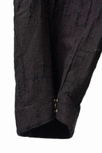 画像をギャラリービューアに読み込む, YUTA MATSUOKA hook pants / site plan jacquard (dark brown)