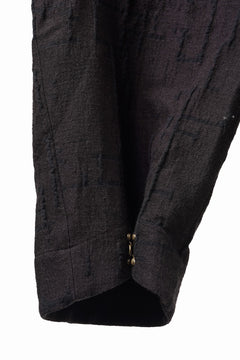 画像をギャラリービューアに読み込む, YUTA MATSUOKA hook pants / site plan jacquard (dark brown)