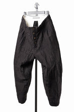 画像をギャラリービューアに読み込む, YUTA MATSUOKA hook pants / site plan jacquard (dark brown)