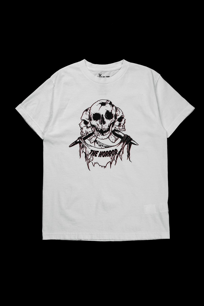 画像をギャラリービューアに読み込む, Y's for men x MASSES ROUND BODY S/S TEE / PRINT A (WHITE)