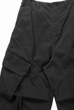画像をギャラリービューアに読み込む, ISABEL BENENATO Technical Cargo Trousers (BLACK)