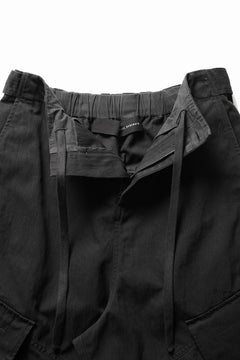 画像をギャラリービューアに読み込む, ISABEL BENENATO Technical Cargo Trousers (BLACK)