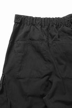 画像をギャラリービューアに読み込む, ISABEL BENENATO Technical Cargo Trousers (BLACK)