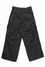 画像をギャラリービューアに読み込む, ISABEL BENENATO Technical Cargo Trousers (BLACK)