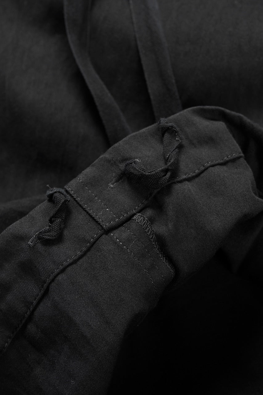 画像をギャラリービューアに読み込む, ISABEL BENENATO Technical Cargo Trousers (BLACK)