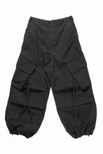 画像をギャラリービューアに読み込む, ISABEL BENENATO Technical Cargo Trousers (BLACK)