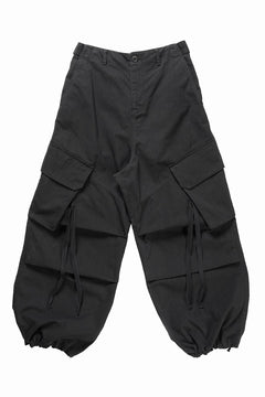 画像をギャラリービューアに読み込む, ISABEL BENENATO Technical Cargo Trousers (BLACK)
