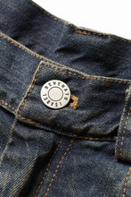 Load image into Gallery viewer, ISABEL BENENATO Wide Jeans with Zip &amp; Tartan detail (DENIM)