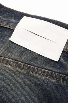 Load image into Gallery viewer, ISABEL BENENATO Wide Jeans with Zip &amp; Tartan detail (DENIM)