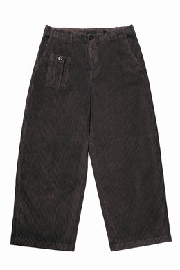 Ten c PANTALONE CARGO / GARMENT DYED CORDUROY STRETCH (CAFE TURCO)
