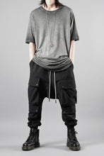 画像をギャラリービューアに読み込む, A.F ARTEFACT LOWCROTCH TACTICAL JOGGERS / TECH SMOOTH (BLACK)