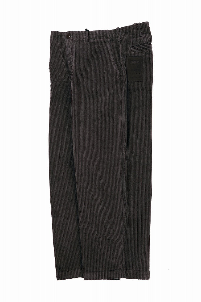 画像をギャラリービューアに読み込む, Ten c PANTALONE CARGO / GARMENT DYED CORDUROY STRETCH (CAFE TURCO)