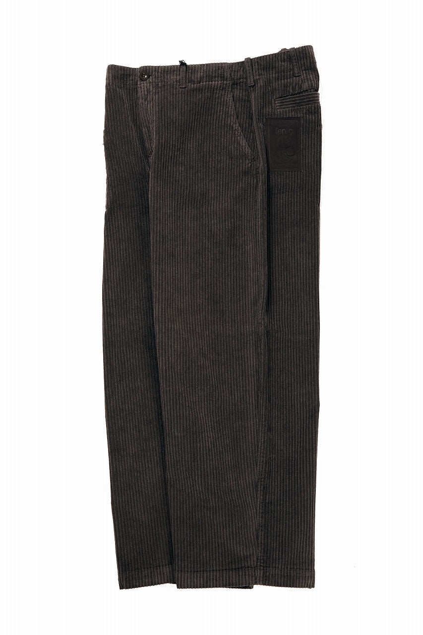 Load image into Gallery viewer, Ten c PANTALONE CARGO / GARMENT DYED CORDUROY STRETCH (CAFE TURCO)