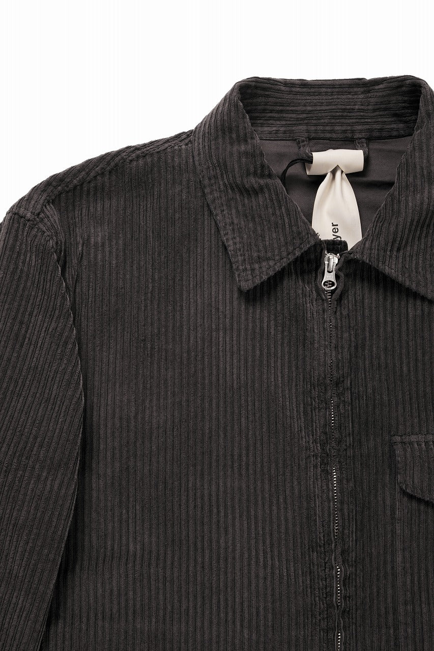 Load image into Gallery viewer, Ten c MID LAYER / GARMENT DYED CORDUROY STRETCH (CAFE TURCO)