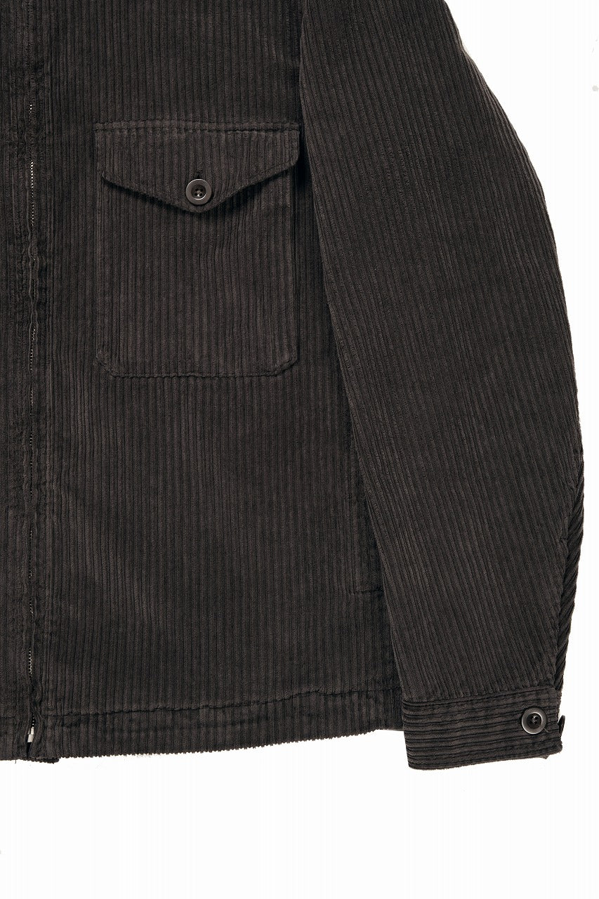 Load image into Gallery viewer, Ten c MID LAYER / GARMENT DYED CORDUROY STRETCH (CAFE TURCO)