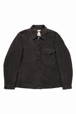Ten c MID LAYER / GARMENT DYED CORDUROY STRETCH (CAFE TURCO)