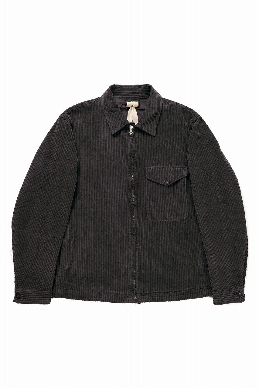 Load image into Gallery viewer, Ten c MID LAYER / GARMENT DYED CORDUROY STRETCH (CAFE TURCO)