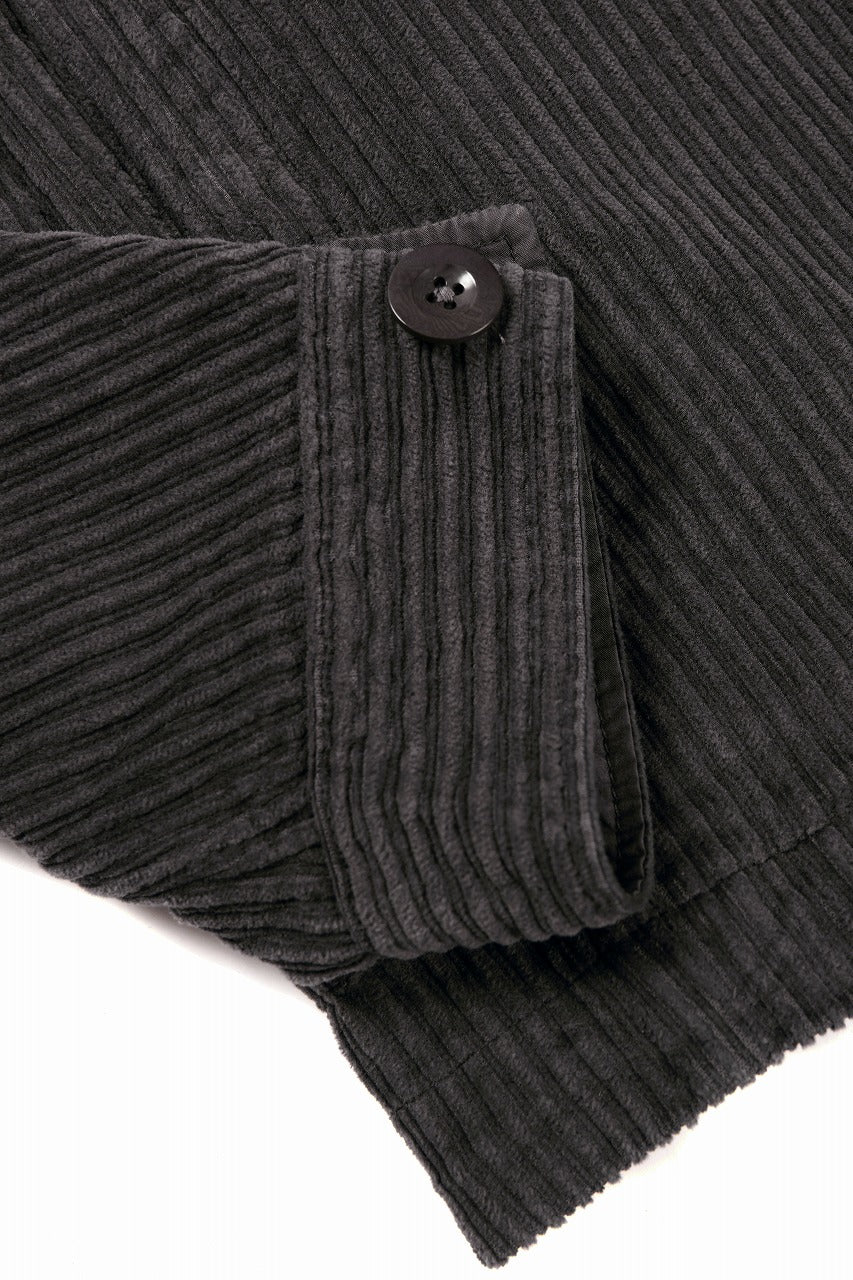 Ten c MID LAYER / GARMENT DYED CORDUROY STRETCH (CAFE TURCO)