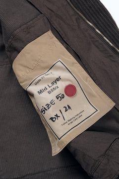 Load image into Gallery viewer, Ten c MID LAYER / GARMENT DYED CORDUROY STRETCH (CAFE TURCO)