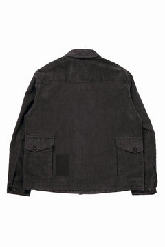 Load image into Gallery viewer, Ten c MID LAYER / GARMENT DYED CORDUROY STRETCH (CAFE TURCO)