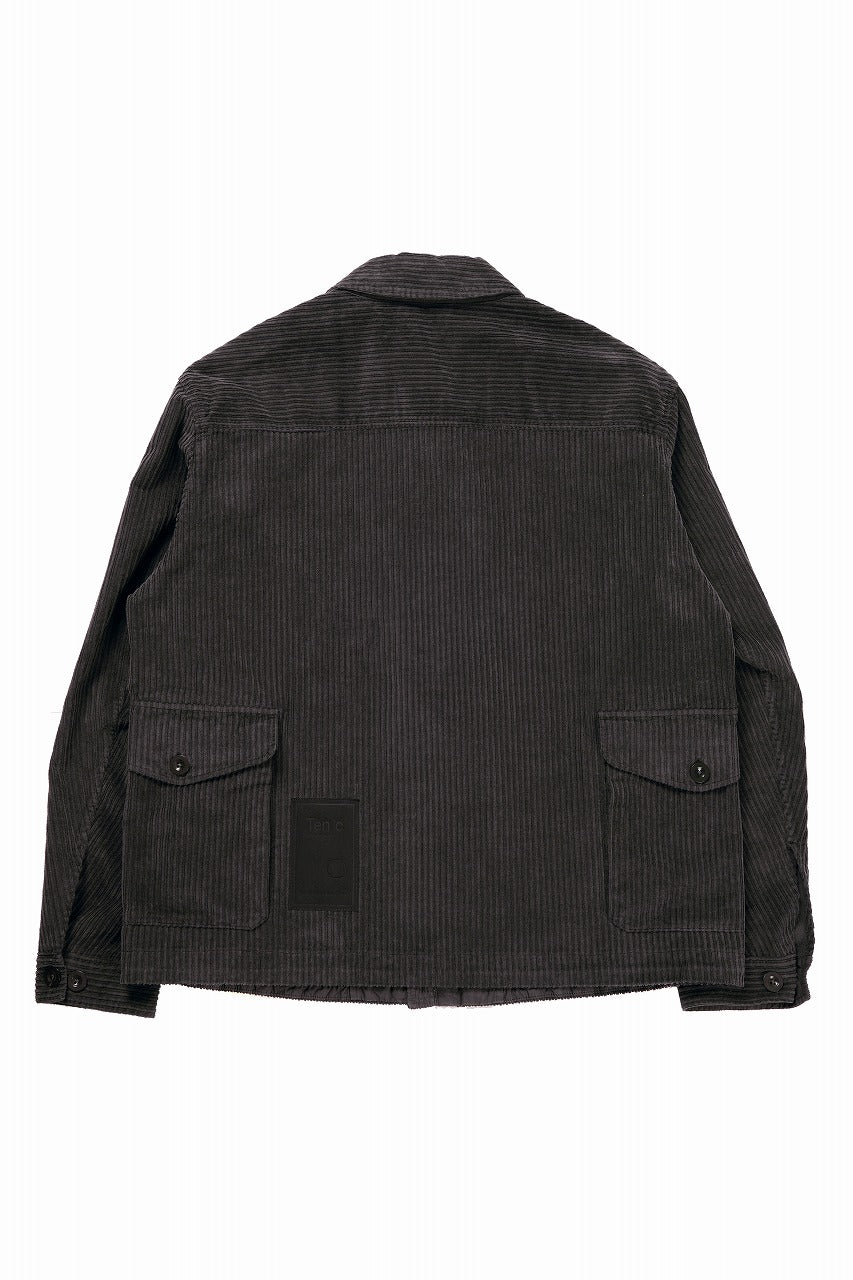 Load image into Gallery viewer, Ten c MID LAYER / GARMENT DYED CORDUROY STRETCH (CAFE TURCO)