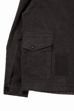 Load image into Gallery viewer, Ten c MID LAYER / GARMENT DYED CORDUROY STRETCH (CAFE TURCO)