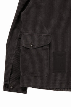 Load image into Gallery viewer, Ten c MID LAYER / GARMENT DYED CORDUROY STRETCH (CAFE TURCO)