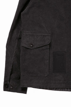 Load image into Gallery viewer, Ten c MID LAYER / GARMENT DYED CORDUROY STRETCH (CAFE TURCO)