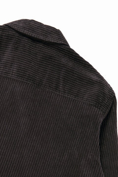 Load image into Gallery viewer, Ten c MID LAYER / GARMENT DYED CORDUROY STRETCH (CAFE TURCO)