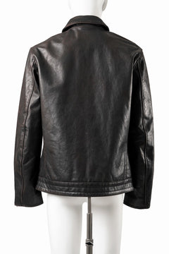 画像をギャラリービューアに読み込む, ISAMU KATAYAMA BACKLASH BUFFALO “GARMENT-WASH OVERDYE” SINGLE COLLAR RIDERS (DARK BROWN BLACK)