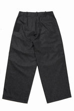 Load image into Gallery viewer, Ten c PANTALONE CARGO - TASCONATO / MILITARY WOOL FLANNEL (VEDVA NERA)