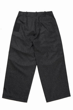 Load image into Gallery viewer, Ten c PANTALONE CARGO - TASCONATO / MILITARY WOOL FLANNEL (VEDVA NERA)