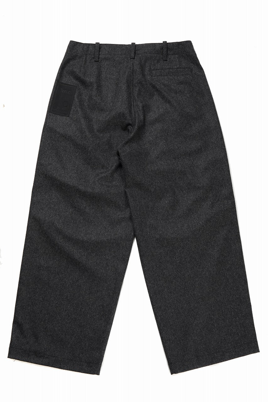 Load image into Gallery viewer, Ten c PANTALONE CARGO - TASCONATO / MILITARY WOOL FLANNEL (VEDVA NERA)