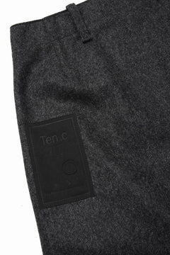 Load image into Gallery viewer, Ten c PANTALONE CARGO - TASCONATO / MILITARY WOOL FLANNEL (VEDVA NERA)