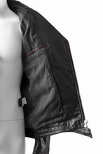 画像をギャラリービューアに読み込む, ISAMU KATAYAMA BACKLASH BUFFALO “GARMENT-WASH OVERDYE” DOUBLE RIDERS (DARK BROWN BLACK)