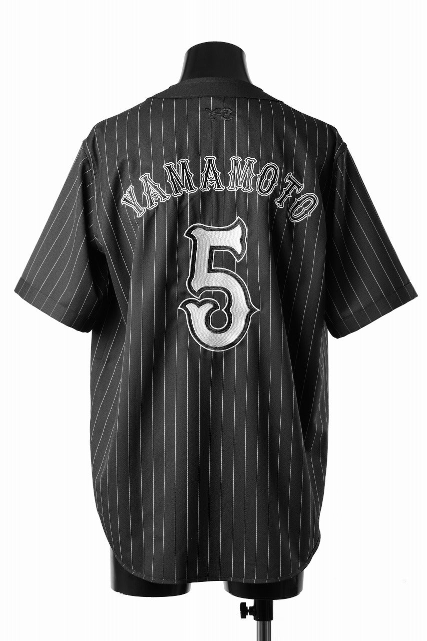 Load image into Gallery viewer, Y-3 Yohji Yamamoto ELITE 5 ZIP BASEBALL SHIRT (BLACK)