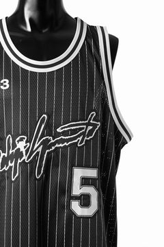 画像をギャラリービューアに読み込む, Y-3 Yohji Yamamoto ELITE 5 BASKETBALL GAME JERSEY TOP (BLACK)