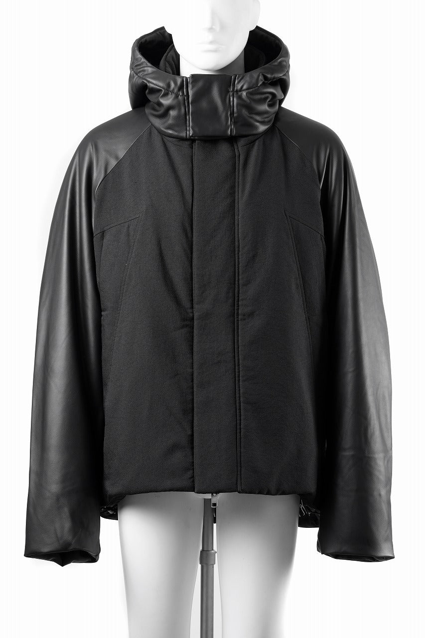 beauty : beast CONTRAST SLEEVE PADDED BLOUSON (BLACK)の公式通販