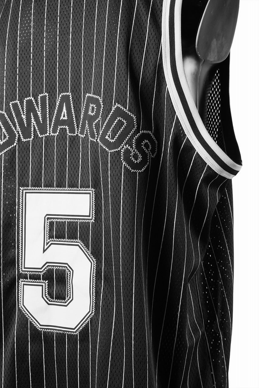 画像をギャラリービューアに読み込む, Y-3 Yohji Yamamoto ELITE 5 BASKETBALL GAME JERSEY TOP (BLACK)