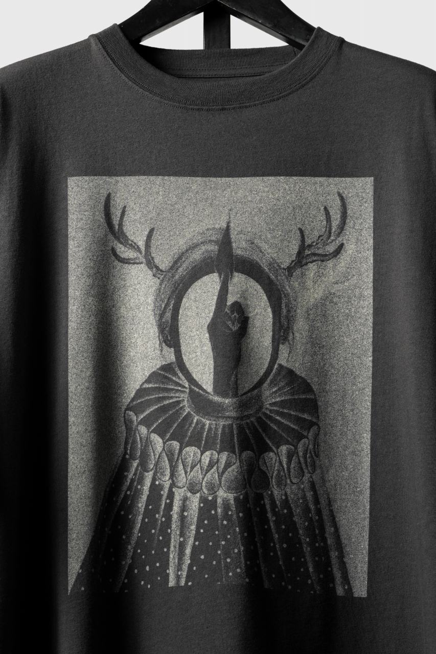 画像をギャラリービューアに読み込む, F/CE. MY QUEEN TEE  BY M.ENOMOTO (CHARCOAL)